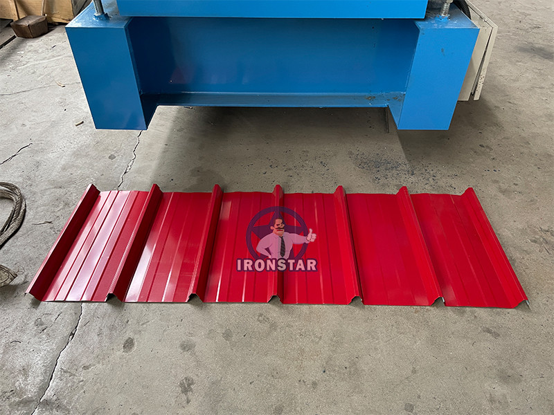 700 lock standing seam roof sheet roll forming machine for Thailand