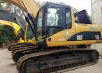 Buy cheap Caterpillar 325C Used Excavator Machine 2014 Year With 1.2m3 Bucket Capacity from wholesalers