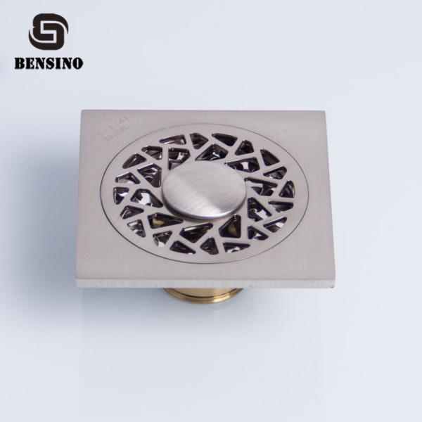 Buy cheap Drawing Nickel OEM 10cm Kitchen Floor Drain Cover from wholesalers