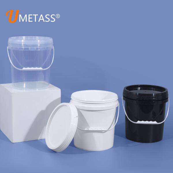 Buy cheap 500ml 20L Food Grade Oil Ice Water Brew Plastic Paint Bucket with Custom Metal Lid from wholesalers