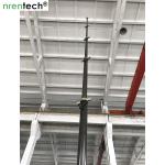 6m locking pneumatic telescopic mast 100kg payloads-mobile telecom mast tower