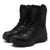 Buy cheap High Quality Leather Combat Tactical Boots Waterproof High Top Black Genuine Leather Tactical military Boots for Men from wholesalers