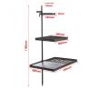 Buy cheap Campfire Hotplate Combo Cooking 37 Inch Black Durable Camping Swing Steel Barbecue Grills from wholesalers