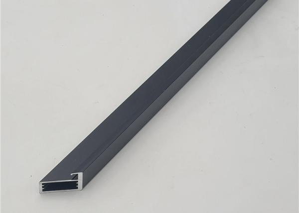 Buy cheap Mill Finish Anodizing Aluminium Decorative Profiles For Wine Cabinet Frame from wholesalers