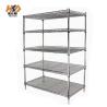 Buy cheap Modern 6 Tiers Steel Wire Shelving Chrome Metal For Office from wholesalers