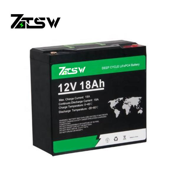 Buy cheap 12V 18Ah Lithium LiFePO4 Deep Cycle Rechargeable Battery 2000-7000 Life Cycles from wholesalers