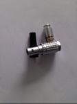 lemo right angle 1B 6pin female connector FHJ.1B.306