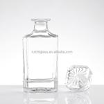 Hot Stamping Glass Bottle for Liquor Wine Whisky Vodka Tequila Transparent