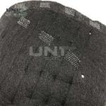 Polyester / Cotton Sewing Shoulder Pads Black For Men's Suits
