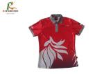Dye Sublimated Printed Polo Shirts For Mens Polyester Team Uniform Tops