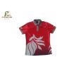 Buy cheap Dye Sublimated Printed Polo Shirts For Mens Polyester Team Uniform Tops from wholesalers