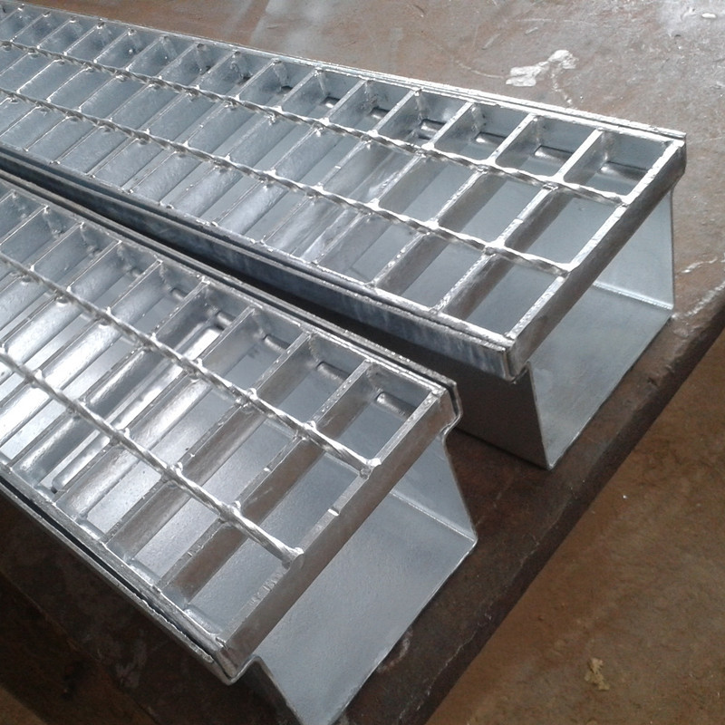 Hot Dip Galvanized Trench Drain Grate Carbon Steel Bar
