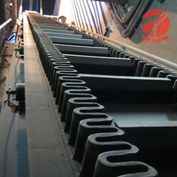 Buy cheap TC90 Tear Resistant Rubber Steel Cord Corrugated Sidewall Conveyor Belt from wholesalers