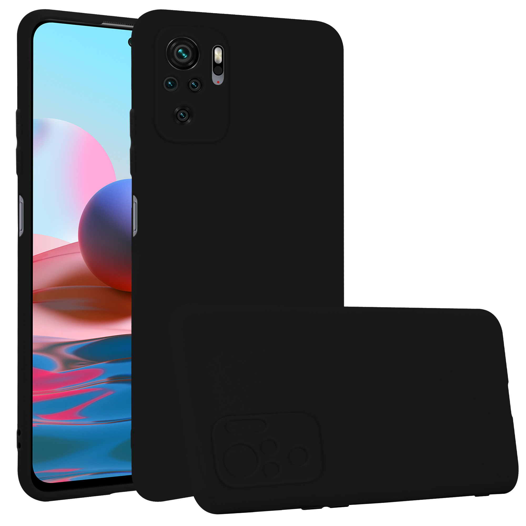 Matte Shockproof Phone Cases Plain Style Finger Print Free