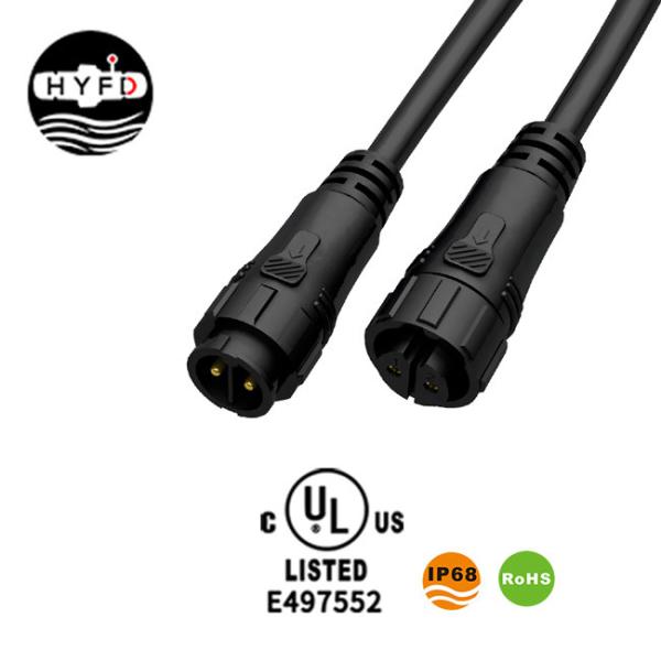 Buy cheap M19 IP68 Two Pin Waterproof Circular Connector from wholesalers