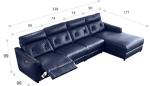 BN Italian-Style Sofa Cinema Living Room Minimalist Combination First Layer
