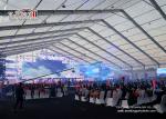 Aluminium Frame Outdoor Tents For Parties / Wedding With Transparent PVC Roof