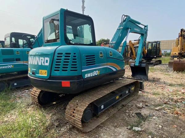 Buy cheap SWE80E Used Sunward Excavator 44kW Engine 6730mm Max Digging Height from wholesalers