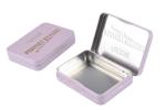 Customized Cosmetic Tins Packaging Small Rectangular Lipstick Tin Box With