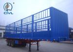 new Fence Cargo Semi Trailer 3 Axles Semi Trailer Trucks High Coloumn Cargo