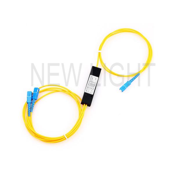 Buy cheap 1x2 1x4 1x8 1x16 PLC Splitter Optical Fiber / Single Mode Fiber Optic Audio Splitter from wholesalers