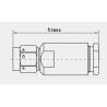 Buy cheap TNC Male Stainless Steel RF Coaxial Connector for LMR-400/FS6057(S) Cable from wholesalers