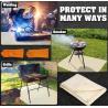 Buy cheap Welding Working Fire Retardant Insulation Blanket 6x8 feet with Hand Protection Gloves from wholesalers