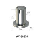 Brass Part Three Branch Outlet 15mm Dia Hanging Attachment Hardware YW86269