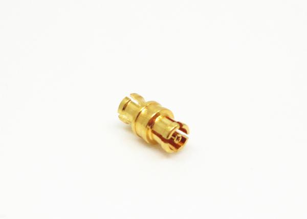 Buy cheap SMPM Coaxial Cable Connectors SSMP Straight Female To Female ROHS Certification from wholesalers