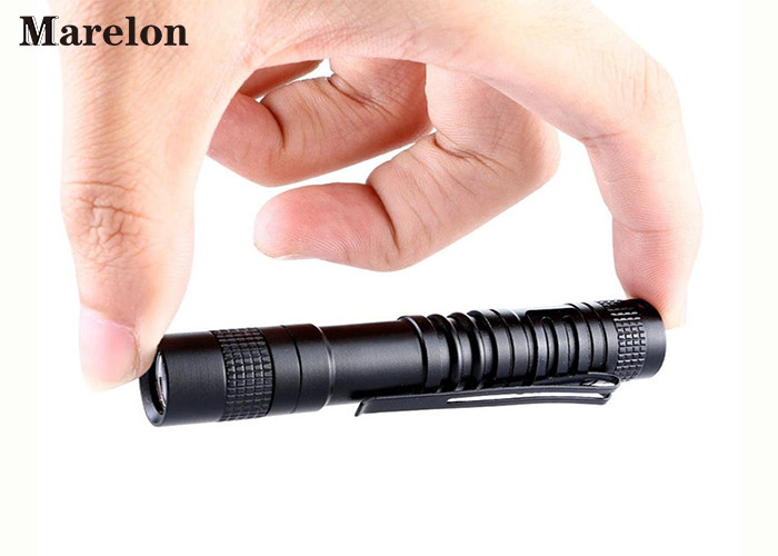 Outdoor LED Emergency Flashlight Laser Engrave Logo For Night Lighting