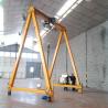 Buy cheap 3.2 Ton Electric Wheel Portable Gantry Crane Convenient Installation from wholesalers