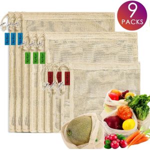Buy cheap SA8000 TUV Organic Cotton Drawstring Bags Reusable Shopping Produce Bags OEM from wholesalers