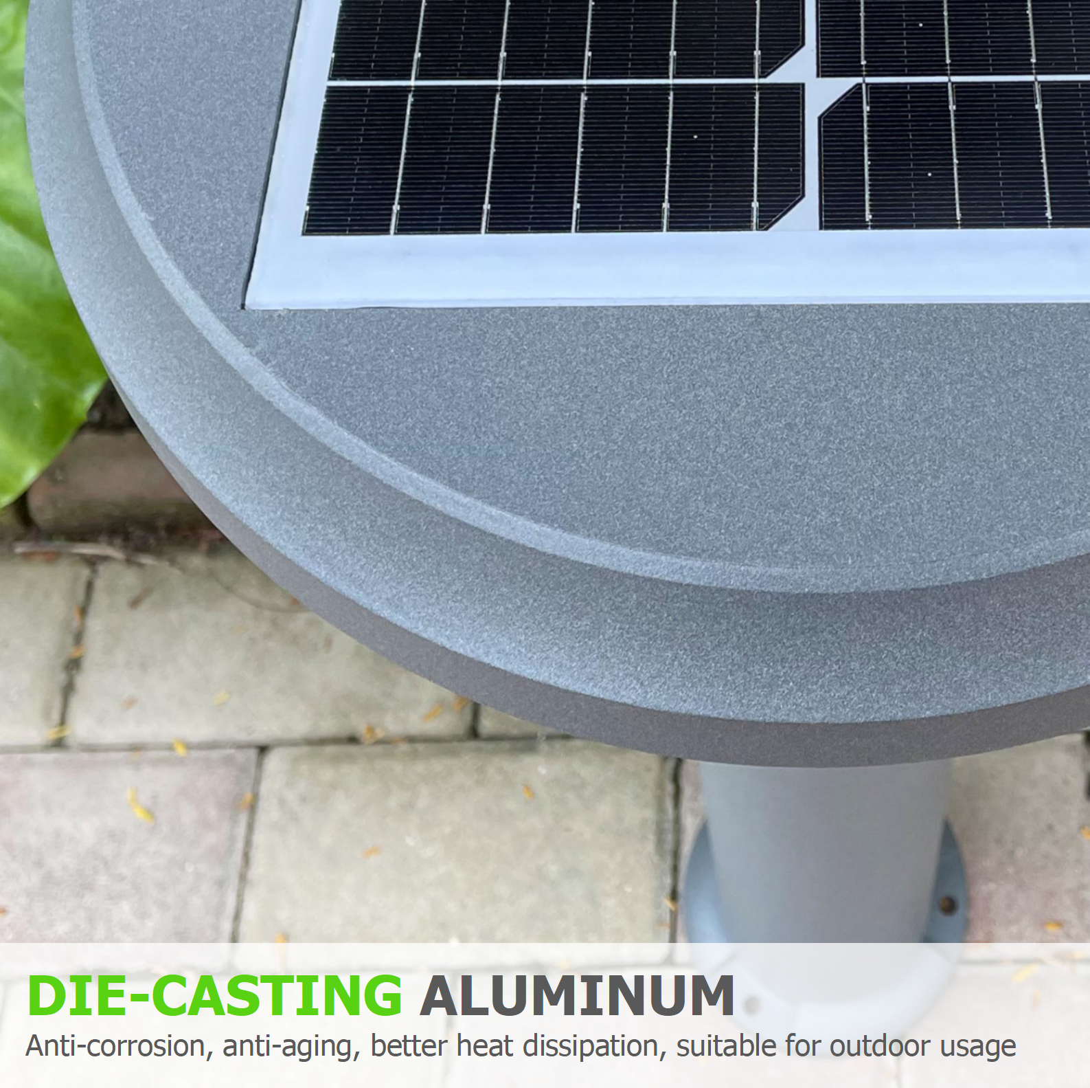 IP65 Waterproof Solar Powered Garden Lawn Pillar Lights Solar Lights For Outside