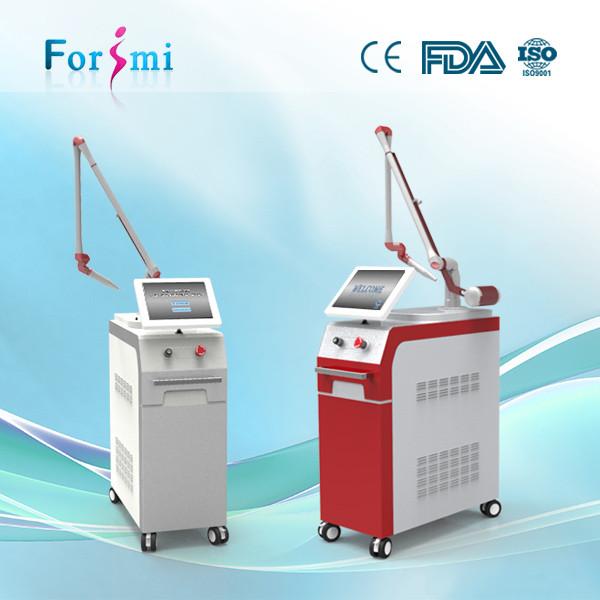 Buy cheap Portable Q Switched Nd Yag Laser Machine for tattoo removal/ spot removal/ hair removal from wholesalers
