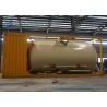 Buy cheap Professional Horizontal Cement Tank Container 20FT Dry Bulk Tanker GB/T16563-1996 from wholesalers