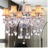 Buy cheap Transparent crystal chandelier light fixtures manufacturers （WH-CY-53) from wholesalers