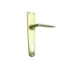 Buy cheap Zinc Alloy Electroplated Gold Door Handle Powder Coated Brown Chrome from wholesalers
