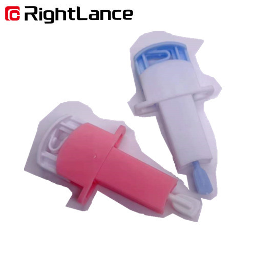 0.15CM 0.95oz Auto Lancing Device Disposable Diabetic Lancets Non Reuse