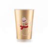 Buy cheap Kraft Paper Double Wall Hot Coffee Cups , Personalised Paper Cups Customized Color from wholesalers