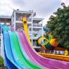 Buy cheap Outdoor Water Park Playground Equipment Swimming Pool Combination Slide from wholesalers