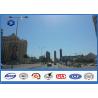 Buy cheap OEM 12m Parking Lot Light Pole With Double Bracket Outdoor light post from wholesalers