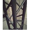 Buy cheap Indoor Stage Lighting Truss , 4 Sides Brace Tube 290 * 290mm Black Aluminum Spigot Truss from wholesalers