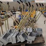 Hand Pushing Thermoplastic Road Line Marking Machine 120kg Tank