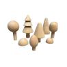 Buy cheap Eco-friendly Wooden 3D Building Blocks Creative Art Gift Home Ornament Decoration Solid Wood Kids Toys DIY wooden toy from wholesalers