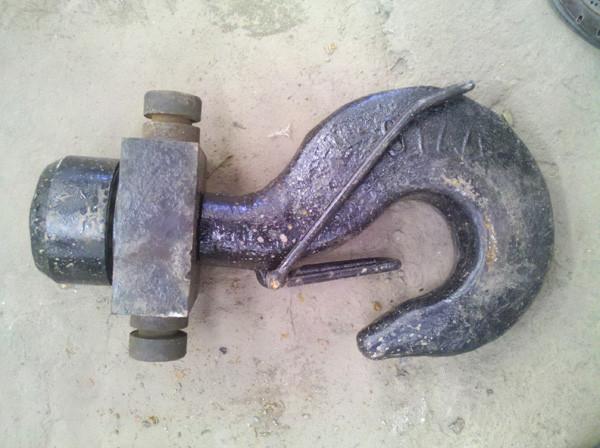 Buy cheap Tower crane spear parts lifting hook from wholesalers