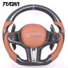 Buy cheap Real Leather M6 M Bmw Carbon Fiber Steering Wheel Customizable Color from wholesalers
