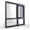 Buy cheap Horizontal Opening Pattern Commercial Project Aluminium Double Glass Casement Windows from wholesalers
