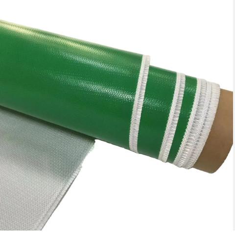Buy cheap Single Side Silicone Rubber Coated Fiberglass Cloth For Thermal Insulation Jacket from wholesalers