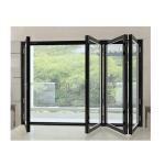 European Style Aluminum Alloy Casement Door Minimalist Design and Triplex Glass