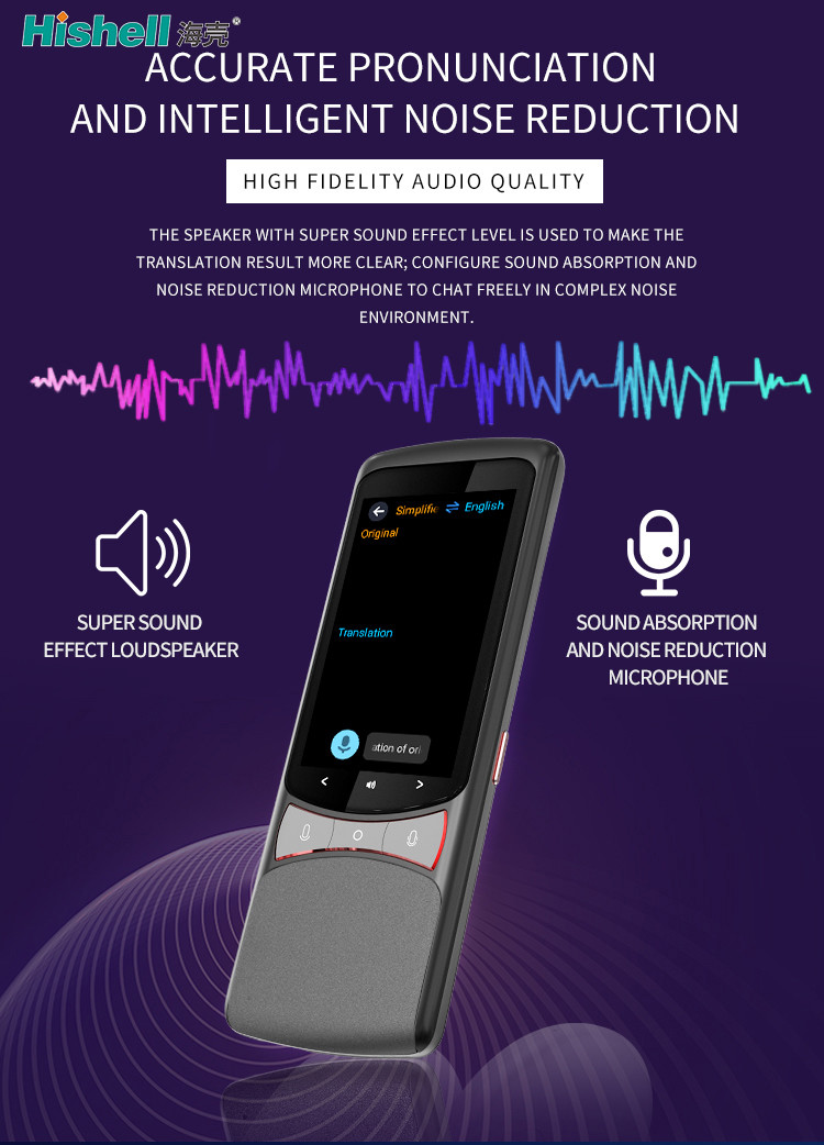 AI Smart Wifi 4G Voice Photo Translator Online Translation 134 Languages Z3
